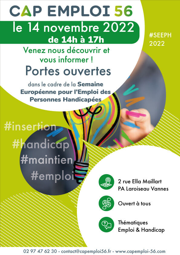 Cap emploi vous ouvre ses portes - Cap emploi 56